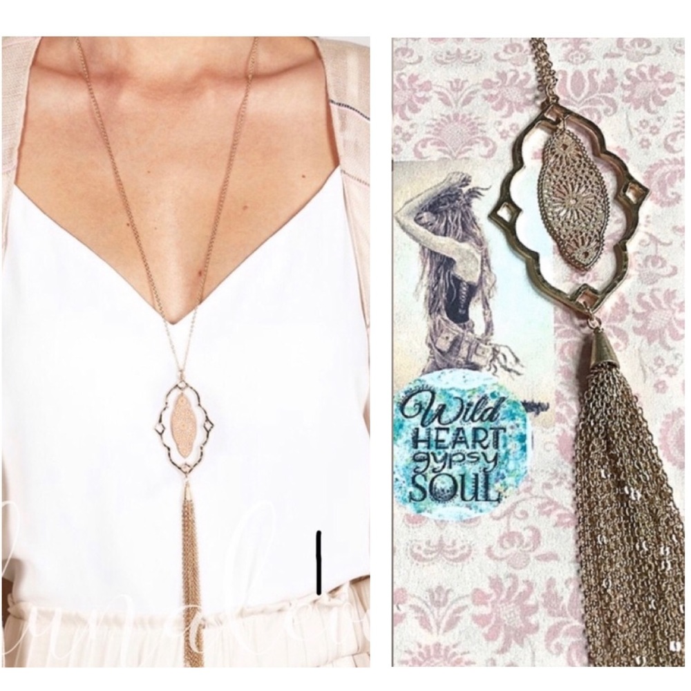 Last one! Boho Gypsy Pendant Necklace